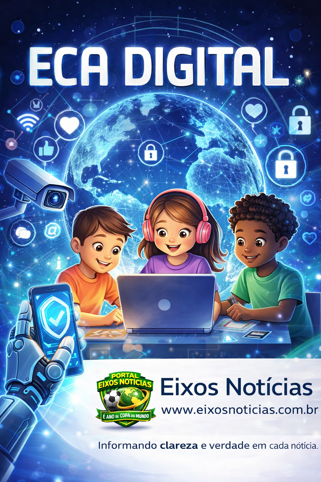 Brasil passa a contar com ECA Digital a partir desta ter&ccedil;a-feira (17)