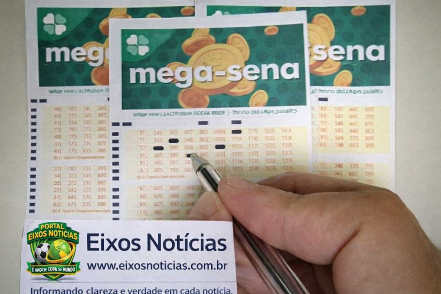 Mega-Sena acumula e pr&ecirc;mio principal vai para R$ 17 milh&otilde;es