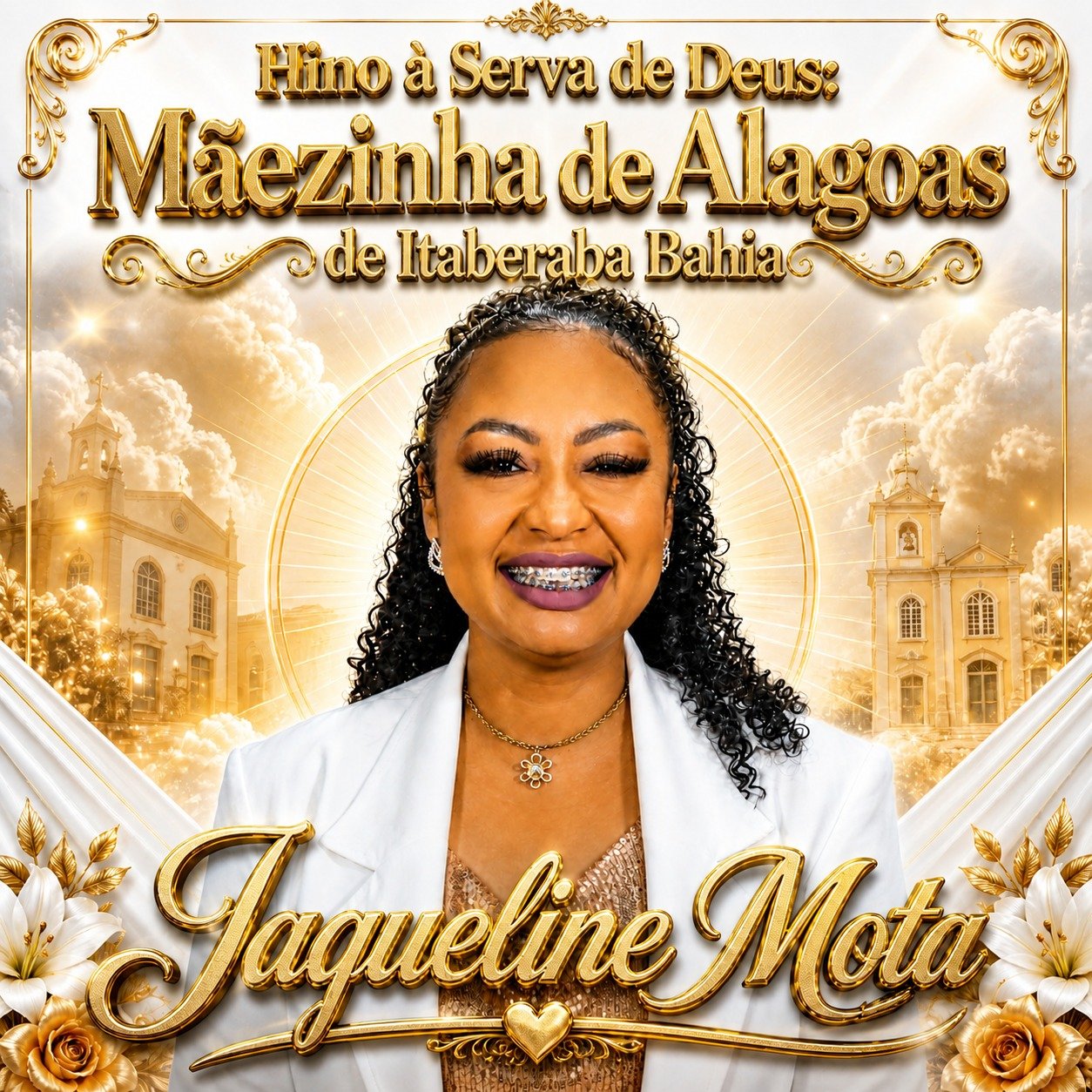 Cantora cat&oacute;lica Jaqueline Mota lan&ccedil;a pr&eacute;-save de single em homenagem &agrave; M&atilde;ezinha Maria Milza