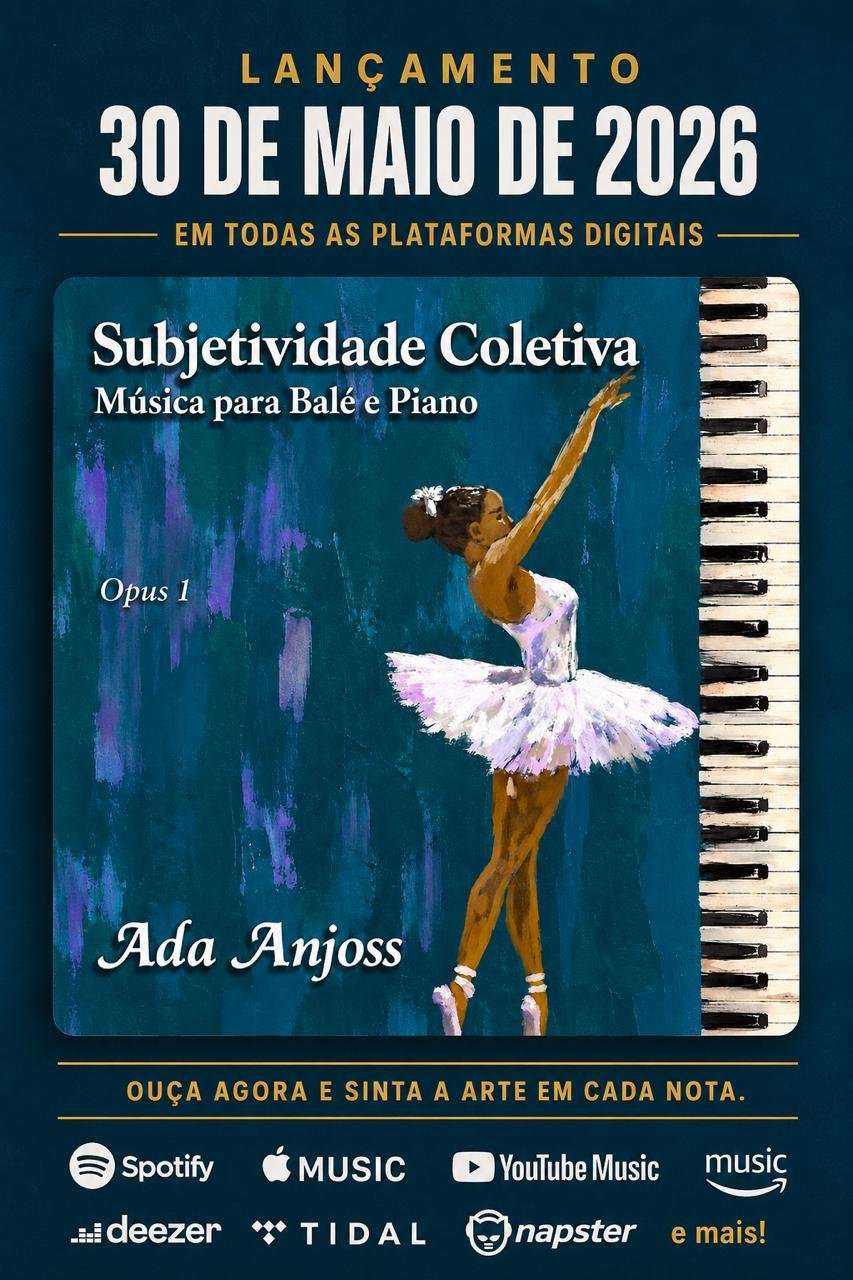 Ada Anjoss lan&ccedil;a &aacute;lbum &ldquo;Subjetividade Coletiva&rdquo; nas plataformas digitais