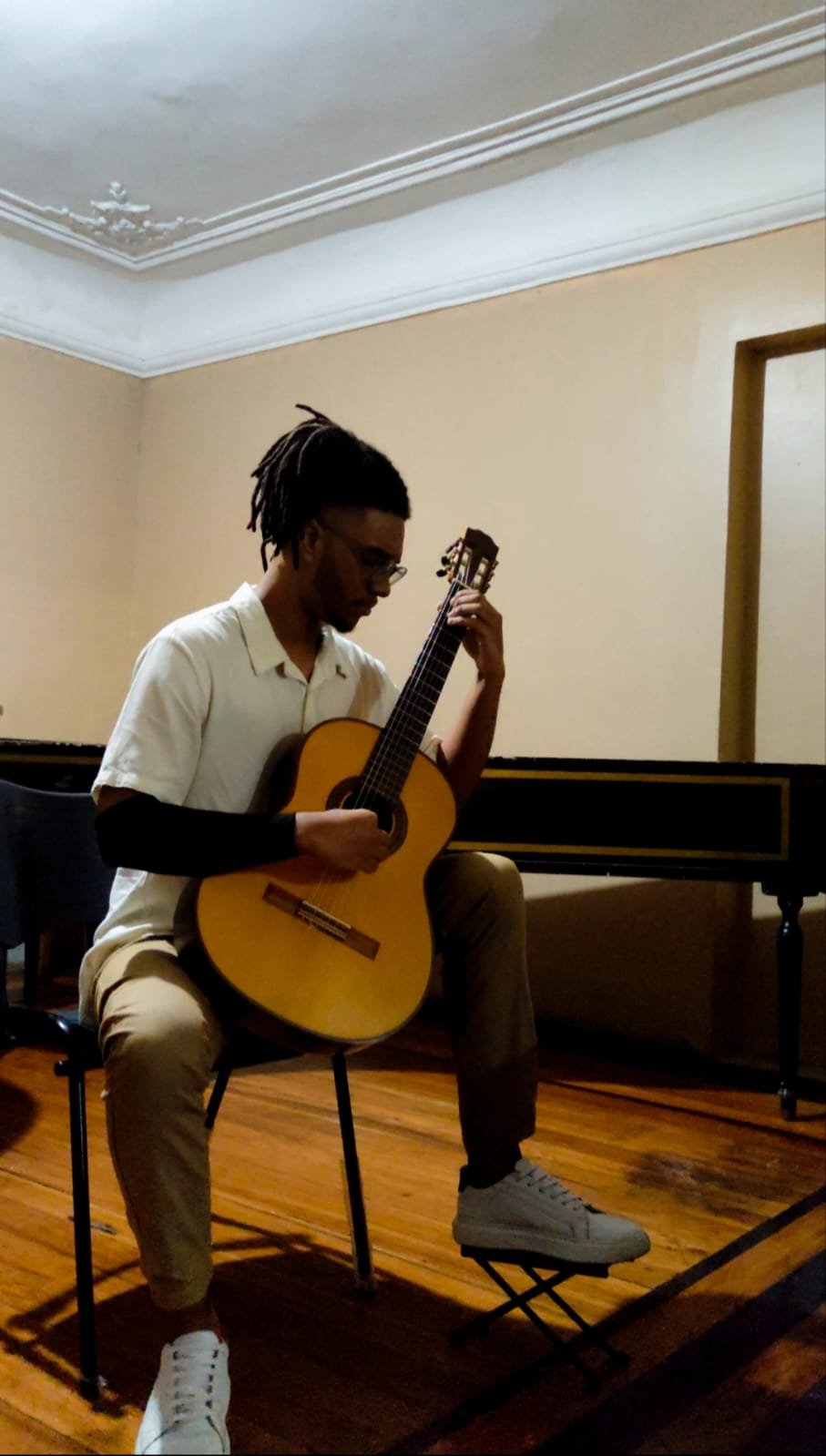 Davi Brito apresenta recital de formatura como TCC do curso t&eacute;cnico do IFBA, em parceria com a UFBA