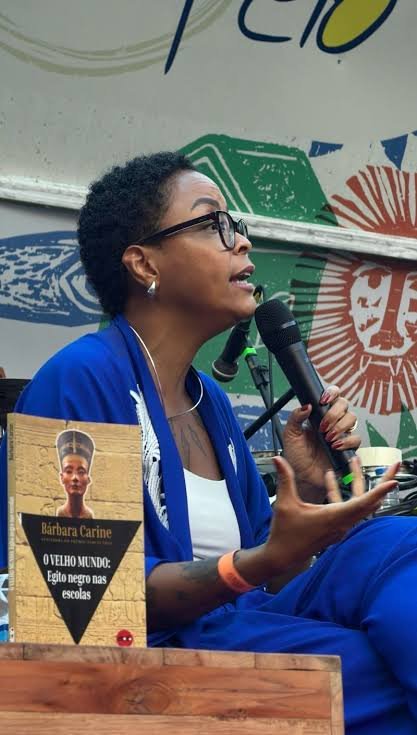 Educadora e escritora B&aacute;rbara Carine lan&ccedil;a livro que prop&otilde;e revisitar o Egito Antigo sob perspectiva afrocentrada