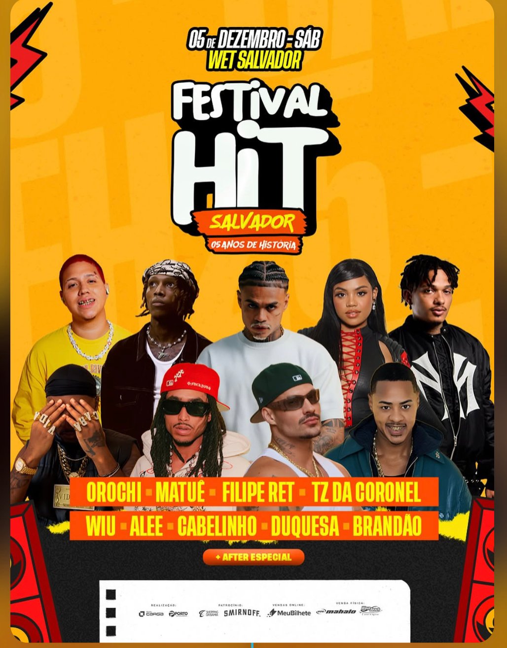 Festival HIT Salvador re&uacute;ne grandes nomes da m&uacute;sica urbana em dezembro