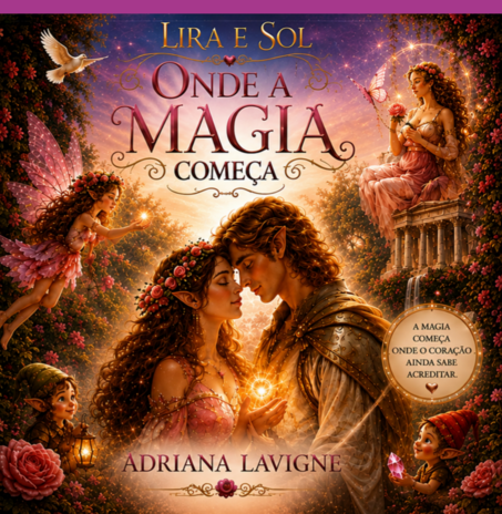 Adriana Lavigne lan&ccedil;a livro infantil &ldquo;Lira e Sol: onde a magia come&ccedil;a"