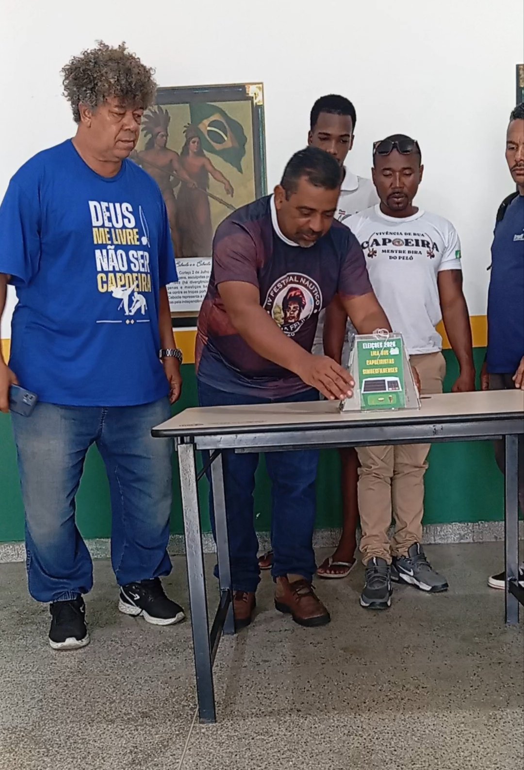 Capoeiristas de Sim&otilde;es Filho elegem diretoria provis&oacute;ria da Liga dos Capoeiristas nesta quarta-feira