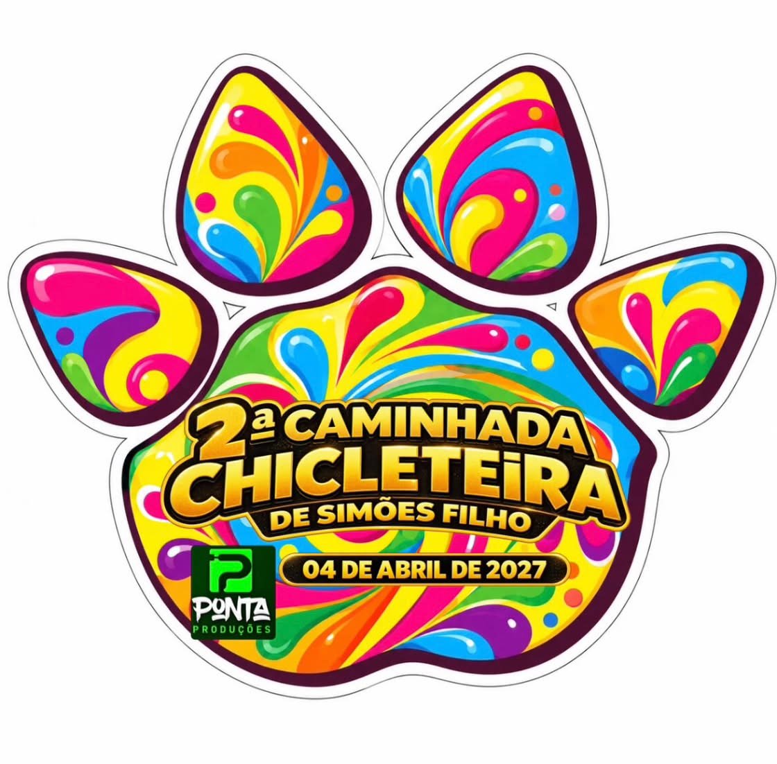 2&ordf; Caminhada Chicleteira de Sim&otilde;es Filho &eacute; anunciada para abril de 2027